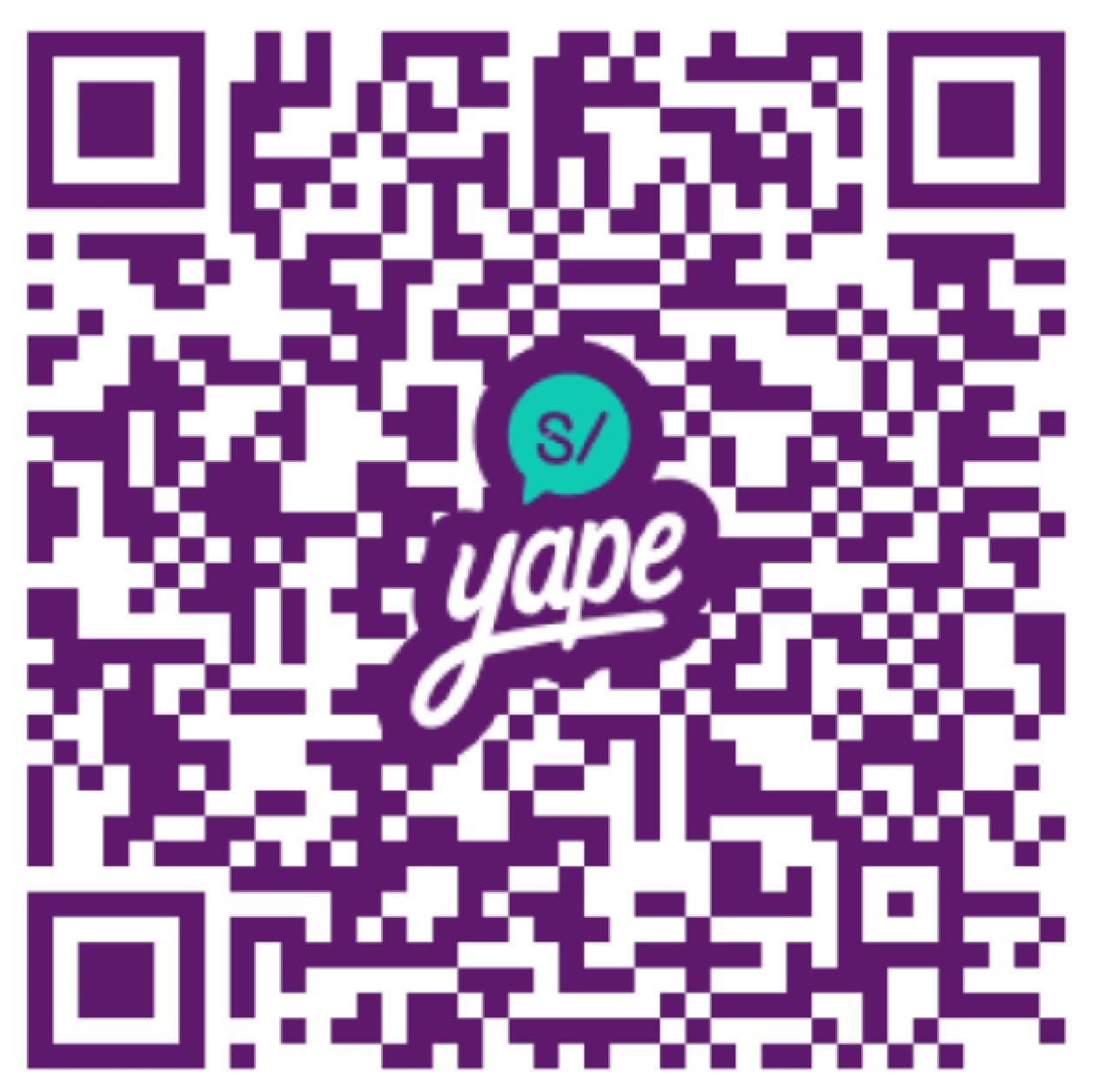 QR oficial de Yape